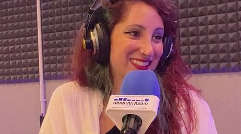 Daphne Christofides en el programa 'Sinceramente' de Gran Via Radio